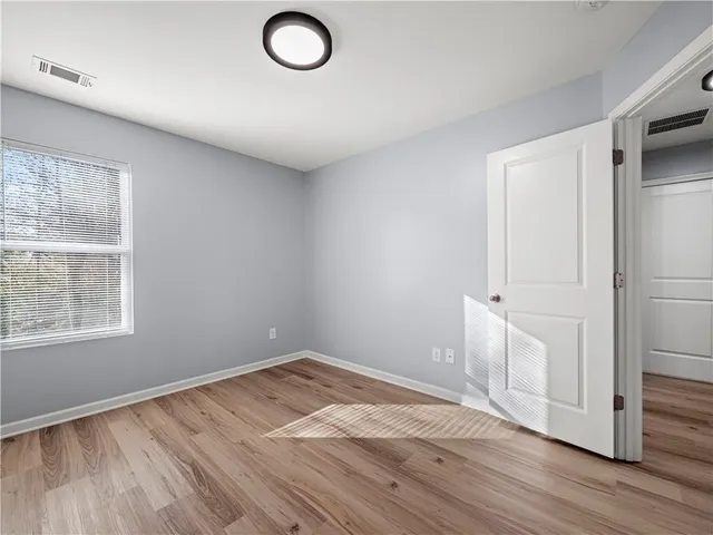 wooden floor in an empty room