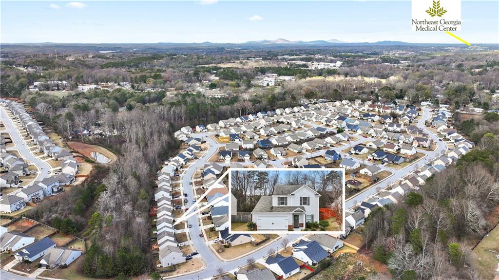 4334 Box Elder Path Gainesville, GA 30504 - Photo 6 of 39 an aerial view of multiple house