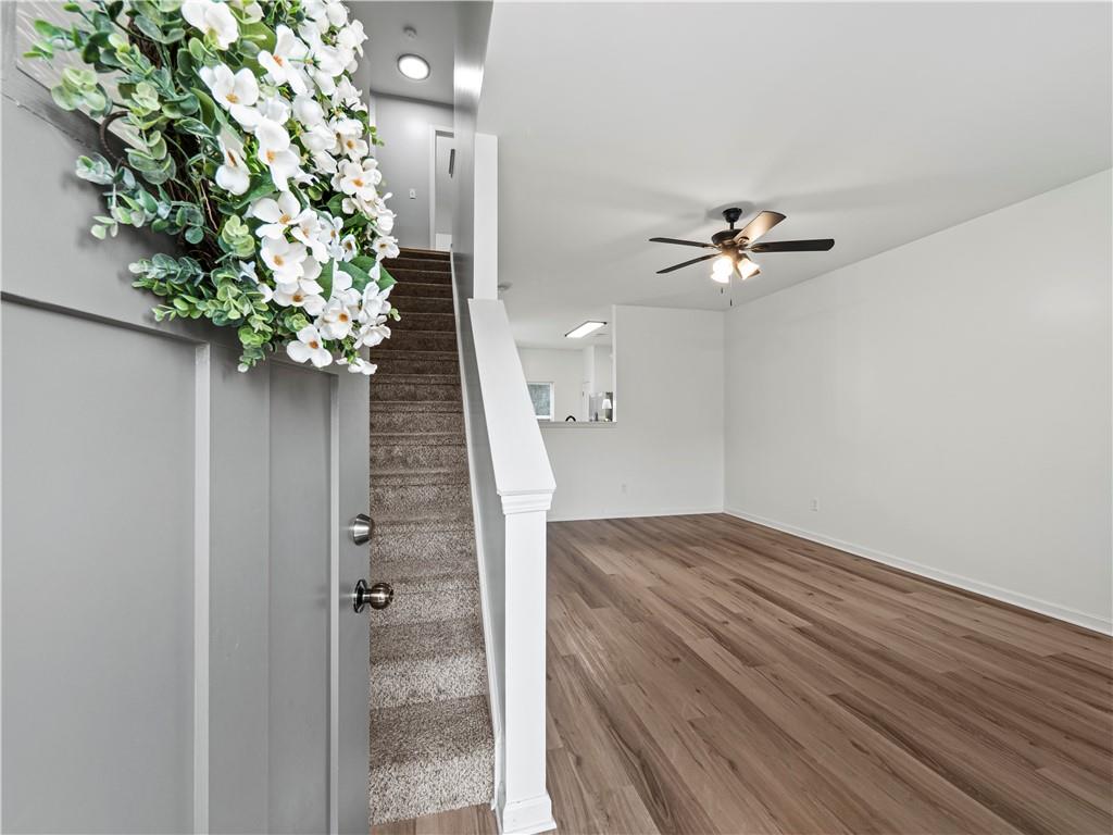4334 Box Elder Path Gainesville, GA 30504 - Photo 7 of 39 a view of entryway with wooden floor