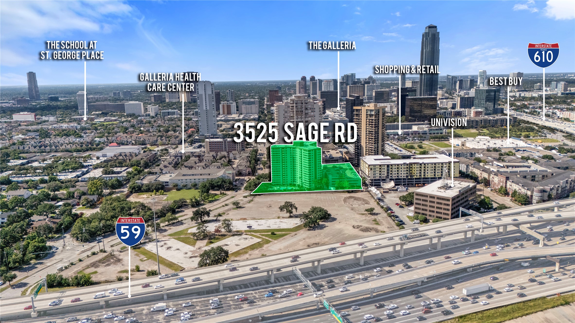 3525 Sage Road, Unit 1403 Houston, TX 77056 - Photo 33 of 47 a view of a city with tall buildings