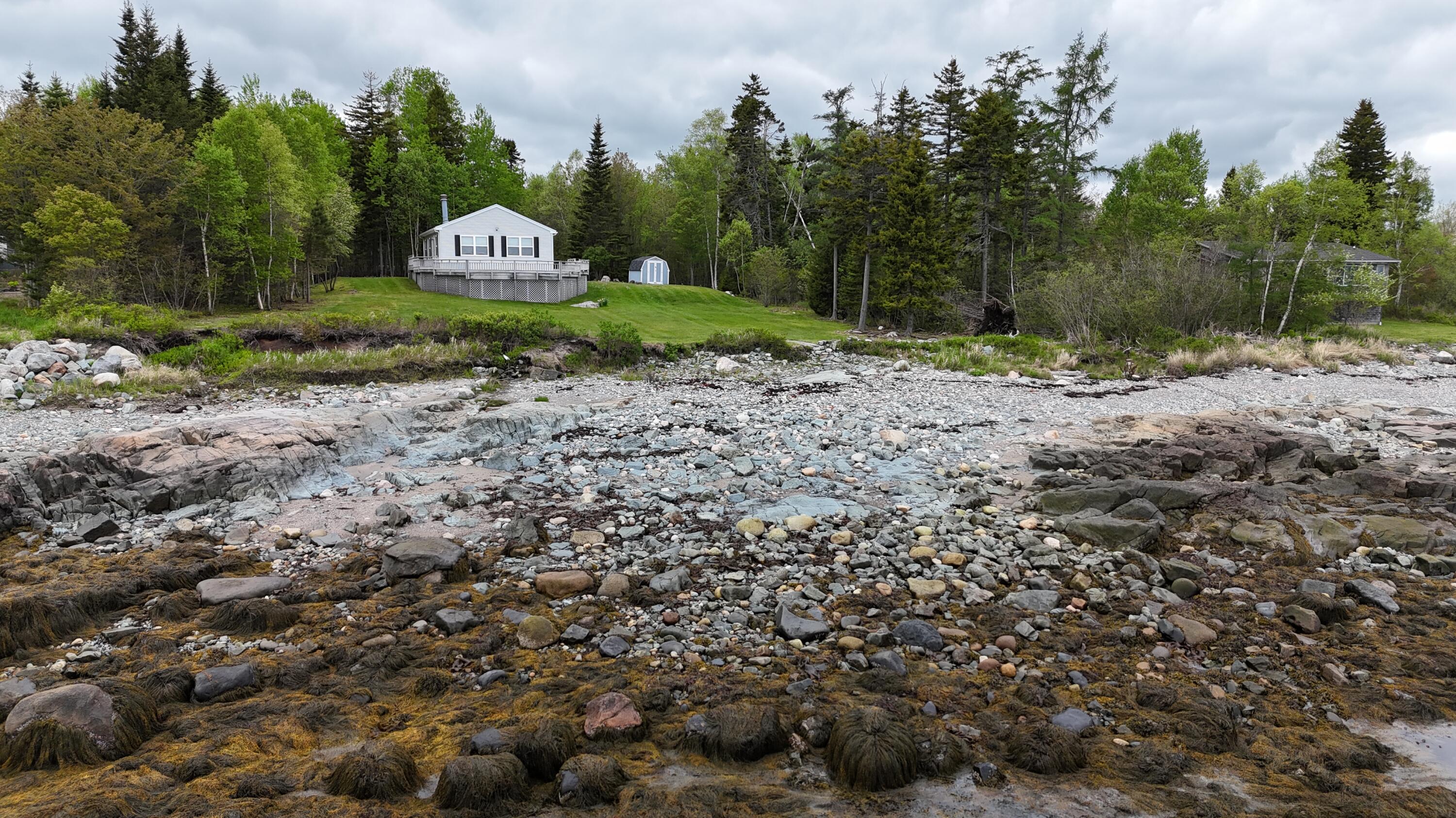 915 Mason Bay Road Jonesport, ME 04649 - Photo 7 of 62 beach to house