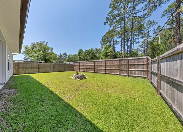 a view of outdoor space and swimming pool