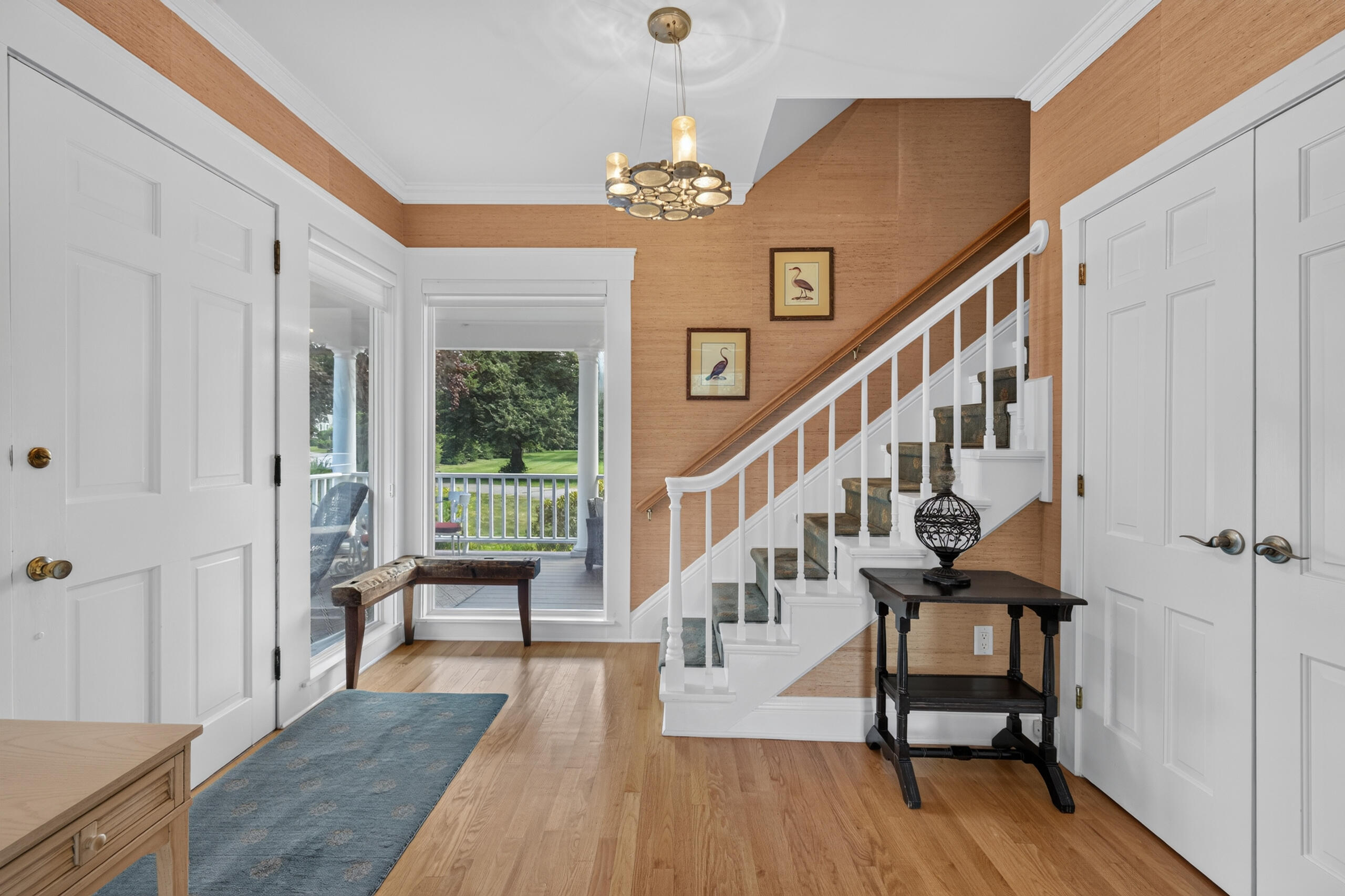 217-219 Sea Road Kennebunk, ME 04043 - Photo 13 of 114 Front hall stairs