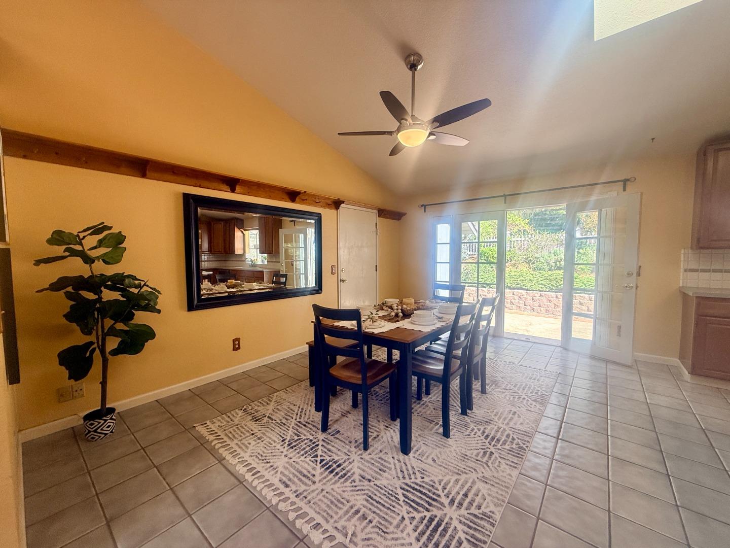 18191 Berta Canyon Road Salinas, CA 93907 - Photo 14 of 36 a view of a dining room with furniture window and outside view
