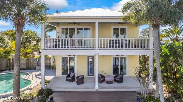 a view of a building with many windows