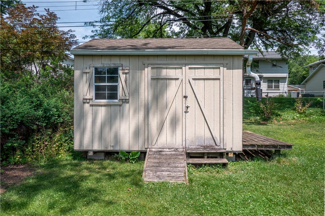 2439 Congress Street Allentown, PA 18104 - Photo 25 of 34 a view of backyard with small cabin