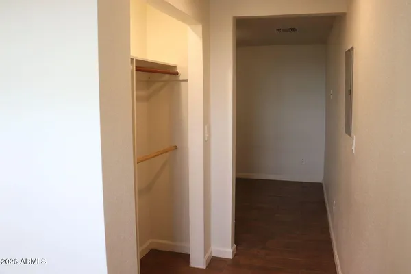 a view of a small space