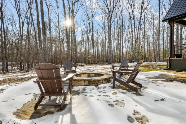 a view of a outdoor space with a lake view