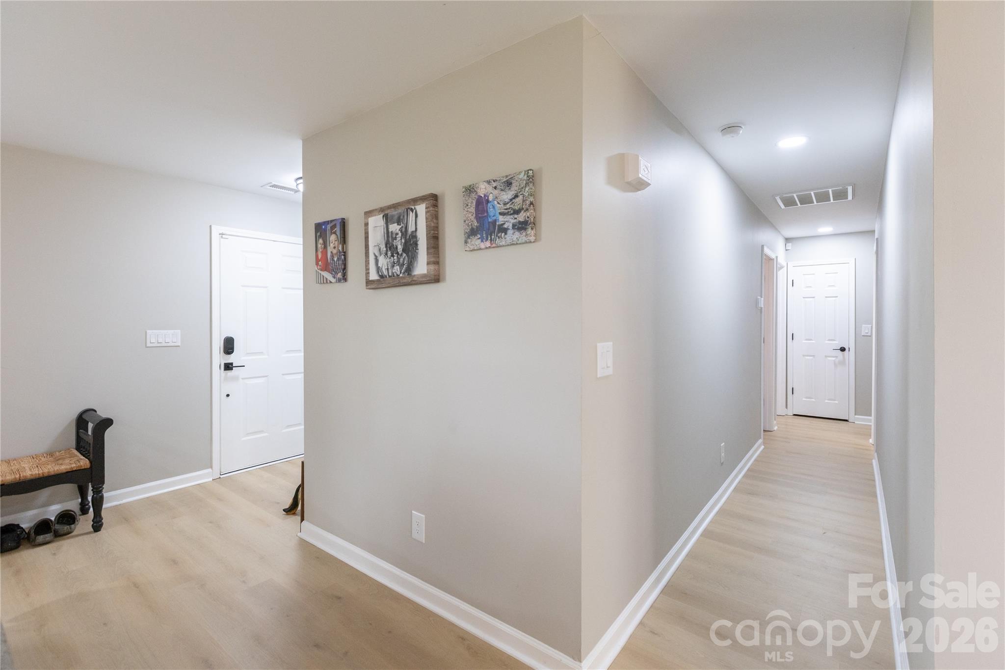 5126 Monroe-Ansonville Road Wingate, NC 28174 - Photo 17 of 28 a view of a hallway with workspace