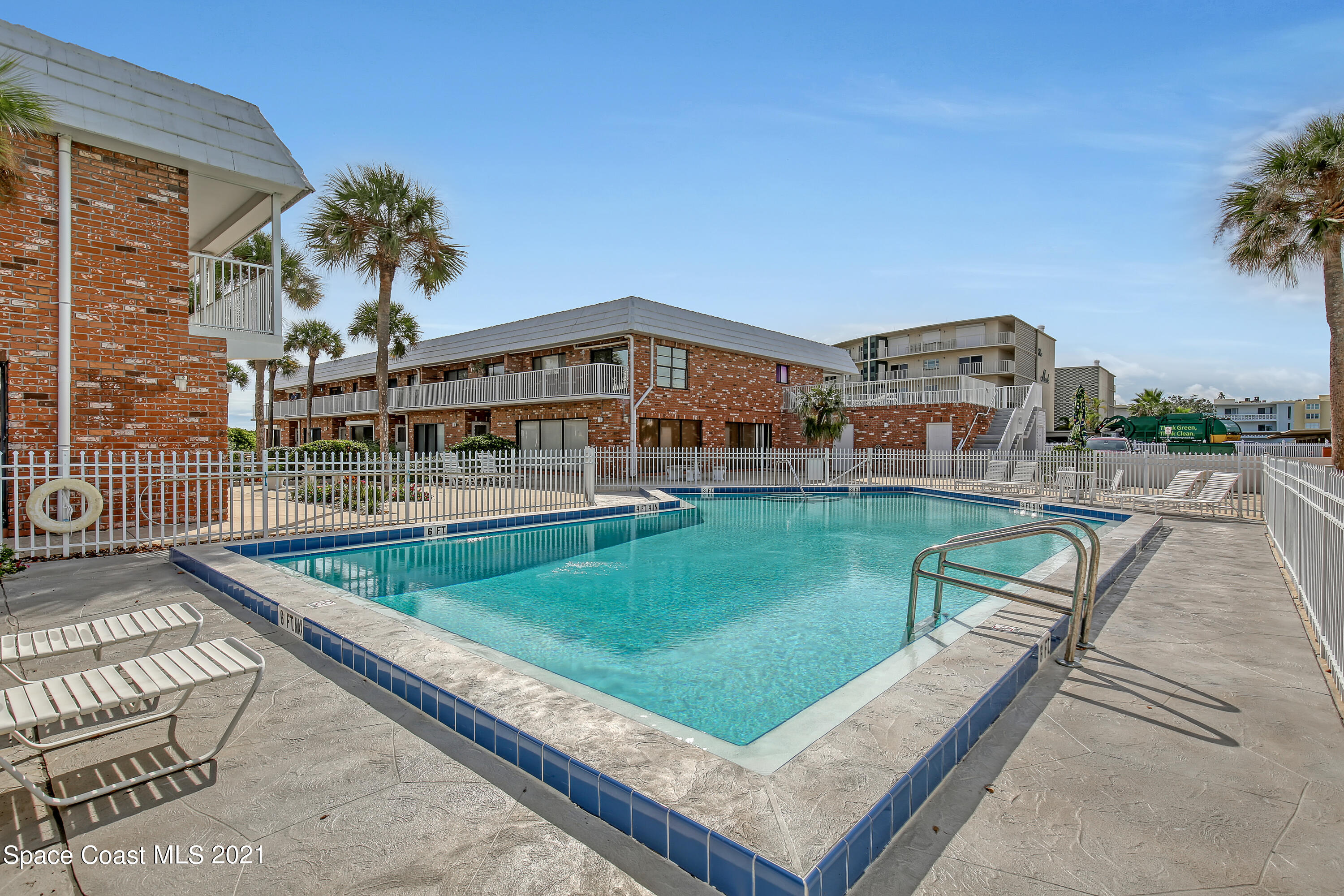 5000 Ocean Beach Boulevard, Unit C5 Cocoa Beach, FL 32931 - Photo 32 of 43 a view of a balcony with a outdoor space