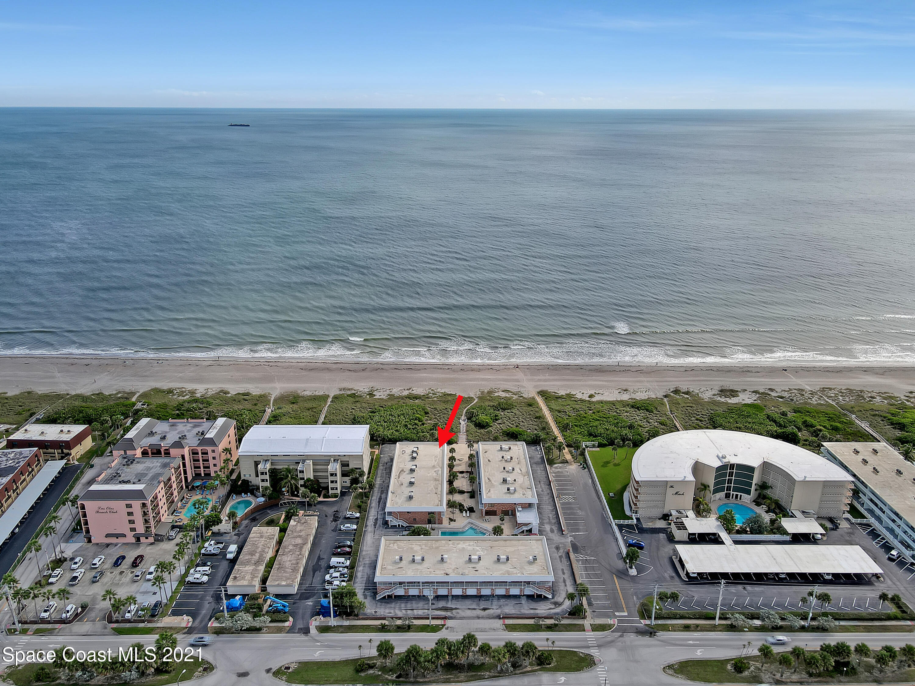 5000 Ocean Beach Boulevard, Unit C5 Cocoa Beach, FL 32931 - Photo 42 of 43 a view of outdoor space with seating area