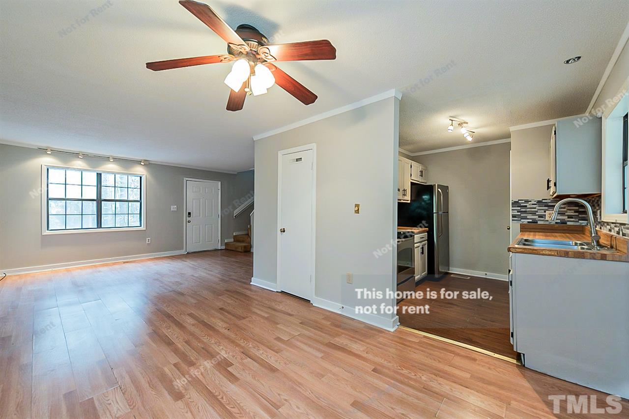 3622 Colchester Street, Unit 26 Durham, NC 27707 - Photo 12 of 16 a view of a livingroom with a kitchen