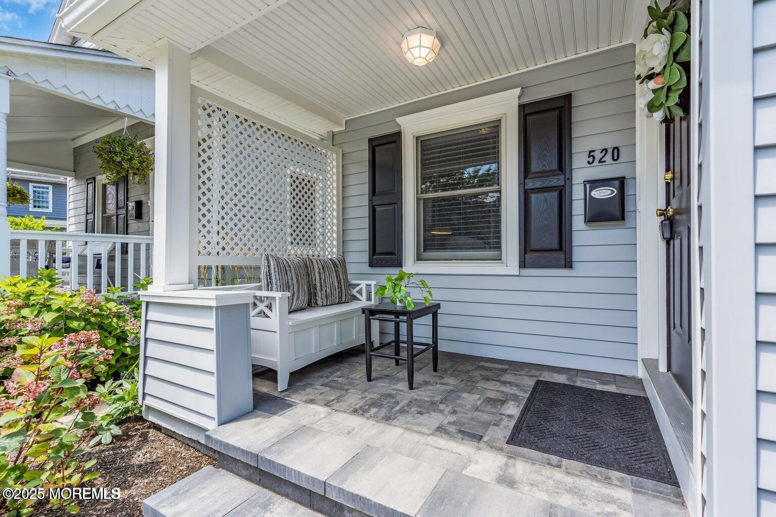 520 Brighton Avenue Spring Lake, NJ 07762 - Photo 3 of 25 a view of a patio with a chairs and table in a patio