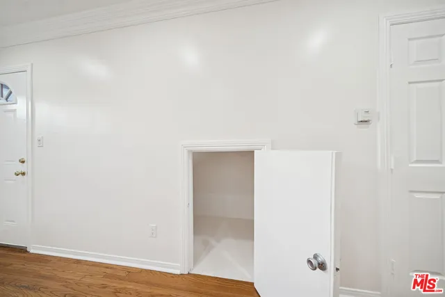 a view of a small space