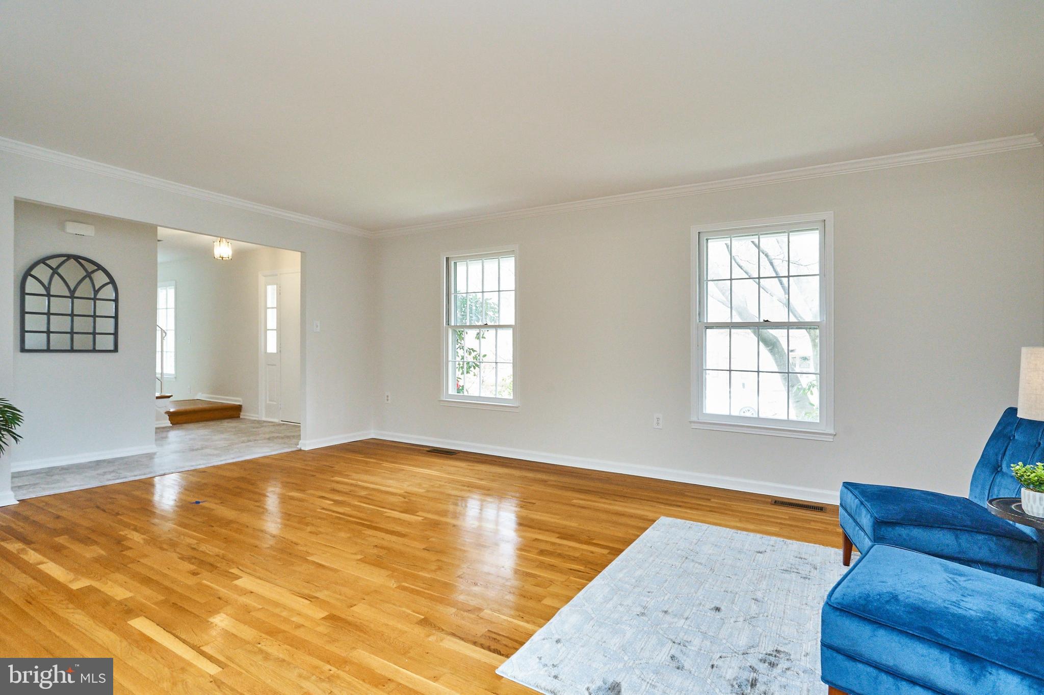 9523 Stevebrook Road Fairfax, VA 22032 - Photo 13 of 40 Inviting Living Room with Gleaming Floors