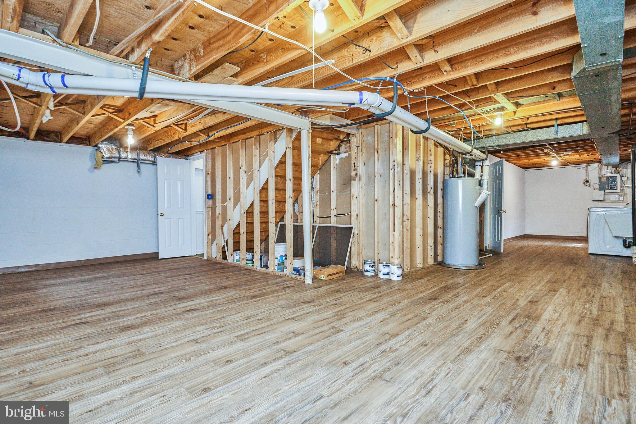 9523 Stevebrook Road Fairfax, VA 22032 - Photo 29 of 40 Huge Storage Room with New Flooring