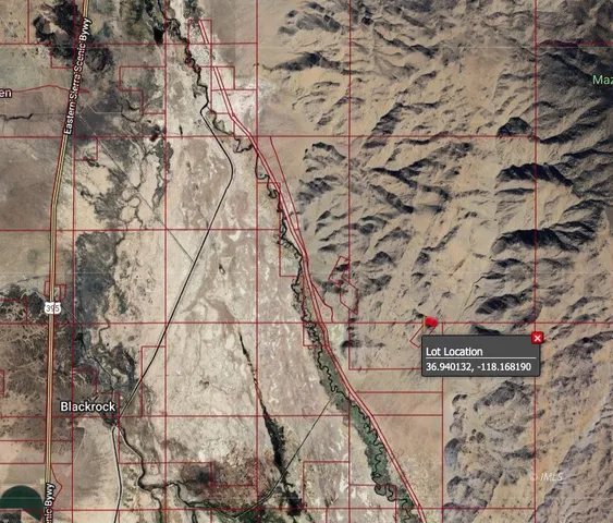 $32,400 | Lot 40 Southeast Of Big Pine, Independence, CA 93526