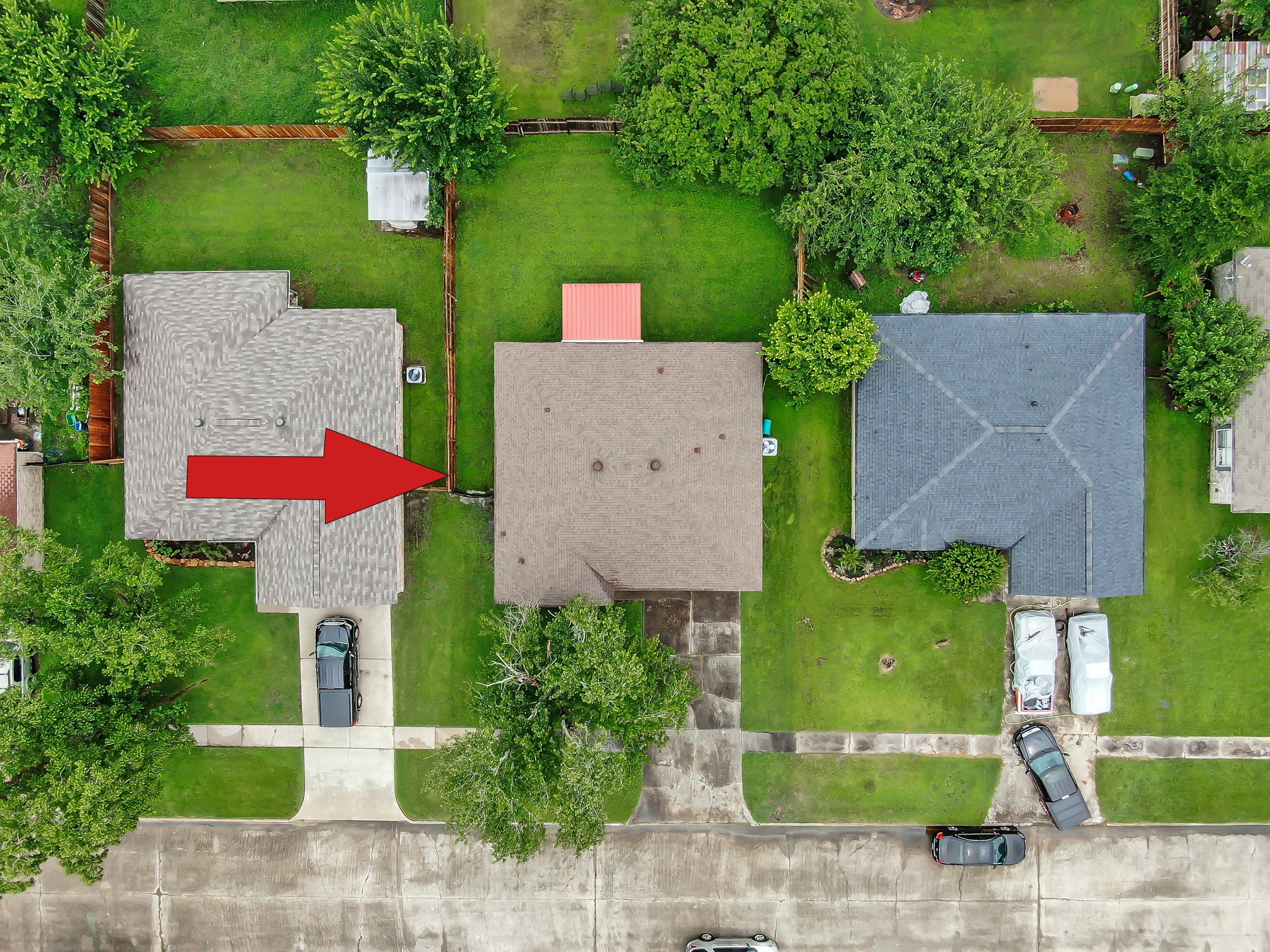 16937 Larkspur Conroe, TX 77385 - Photo 43 of 45 an aerial view of a house with outdoor space and street view