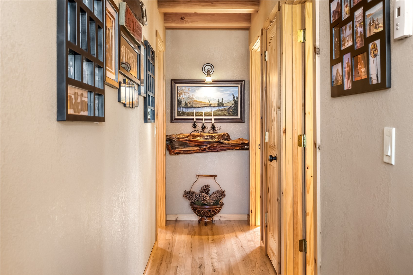 1059 Sheep Ridge Road Fairplay, CO 80440 - Photo 17 of 50 a view of a hallway with a dining room view