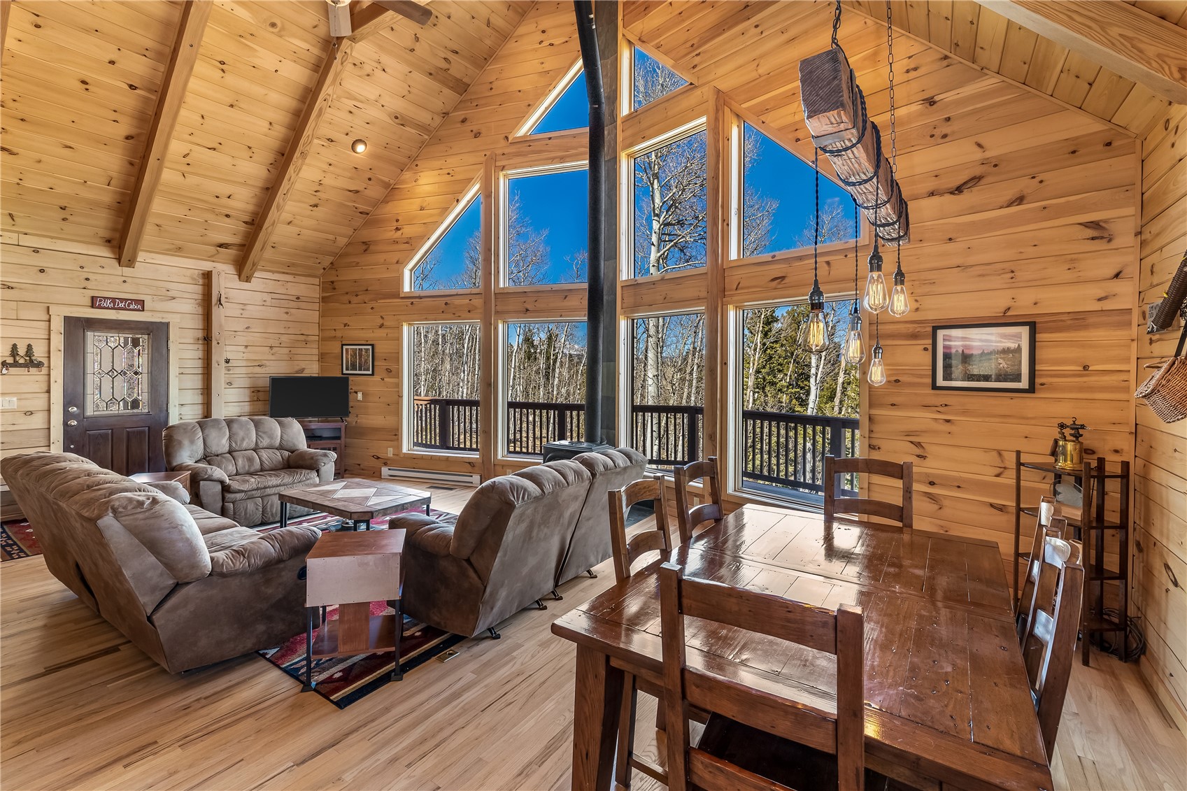 1059 Sheep Ridge Road Fairplay, CO 80440 - Photo 3 of 50 a view of a livingroom with furniture and window