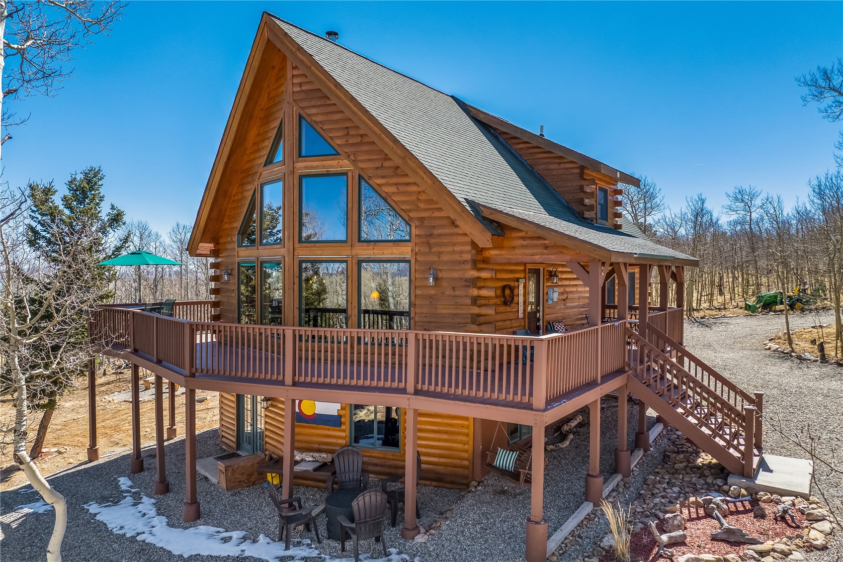 1059 Sheep Ridge Road Fairplay, CO 80440 - Photo 36 of 50 a view of outdoor space yard and deck