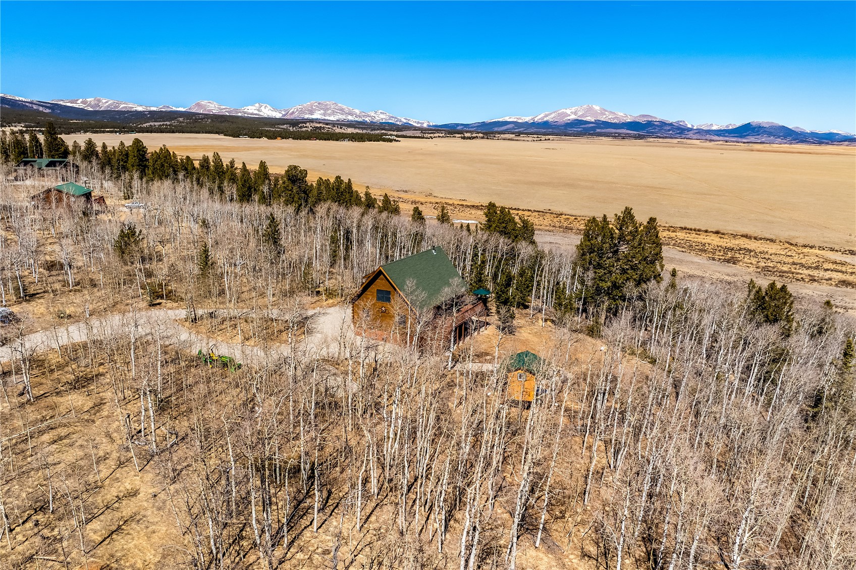 1059 Sheep Ridge Road Fairplay, CO 80440 - Photo 43 of 50 a view of a lake with houses in the back