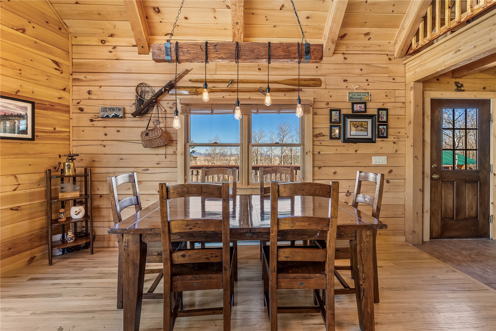 1059 Sheep Ridge Road Fairplay, CO 80440 - Photo 7 of 50 a view of a chairs and a table on the wooden deck