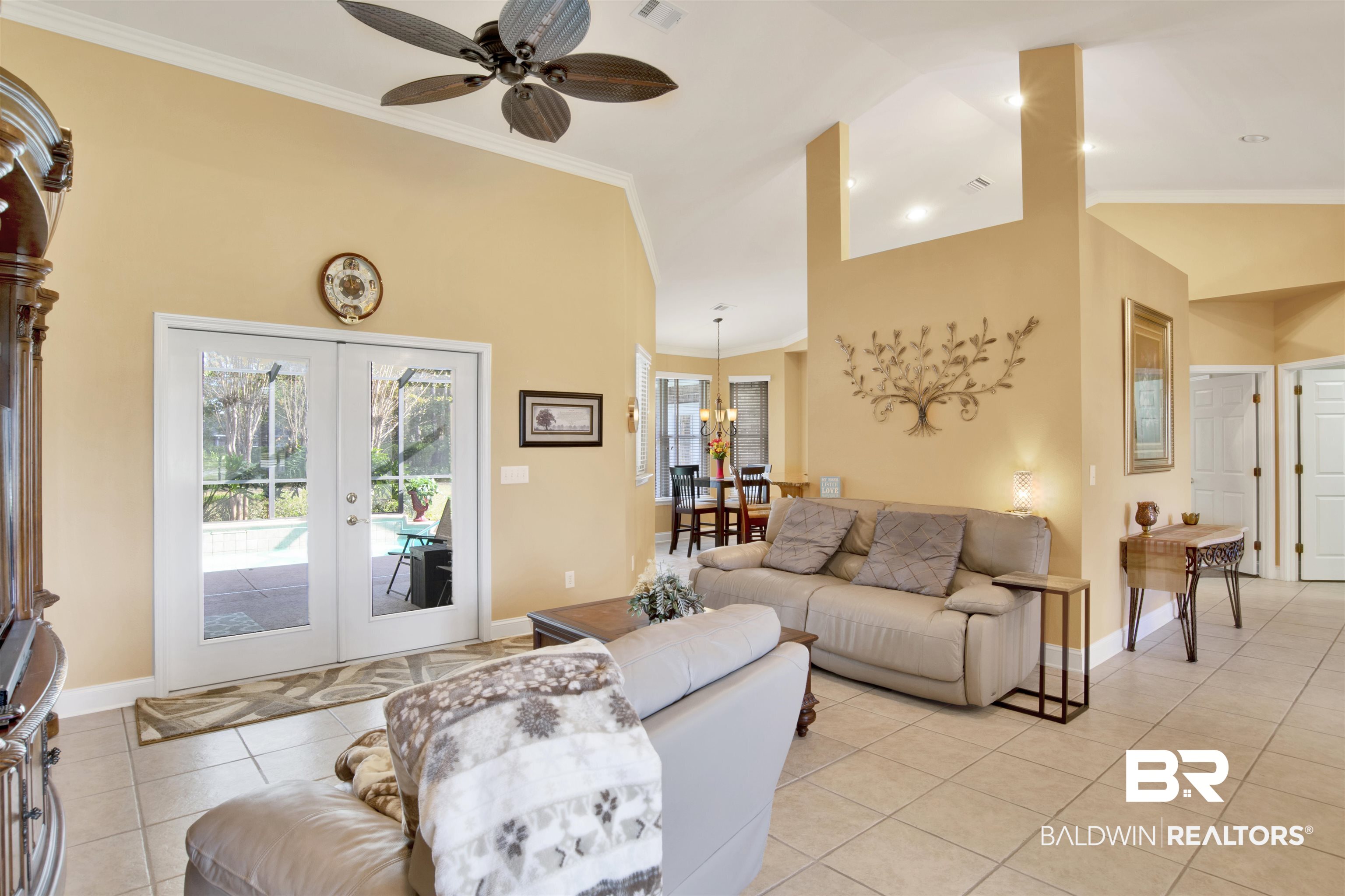 8282 Palmetto Way Foley, AL 36535 - Photo 17 of 47 Living Room out to Patio