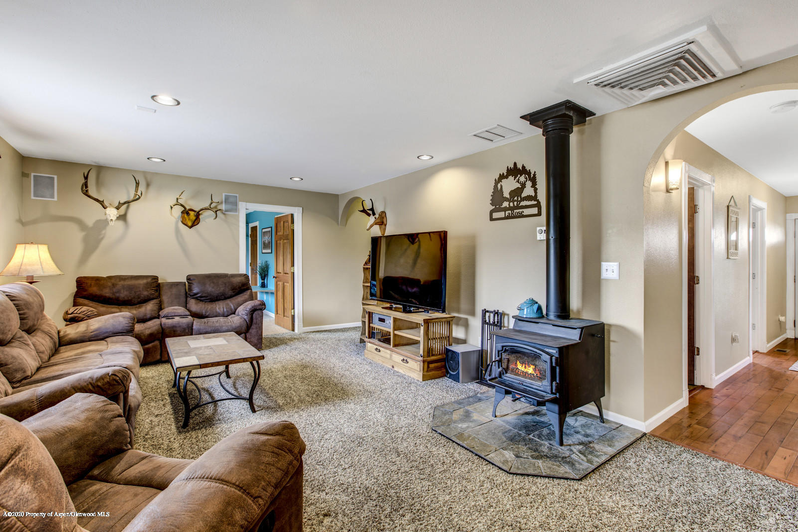 5101 County Road 233 Rifle, CO 81650 - Photo 6 of 26 a living room with furniture and a flat screen tv