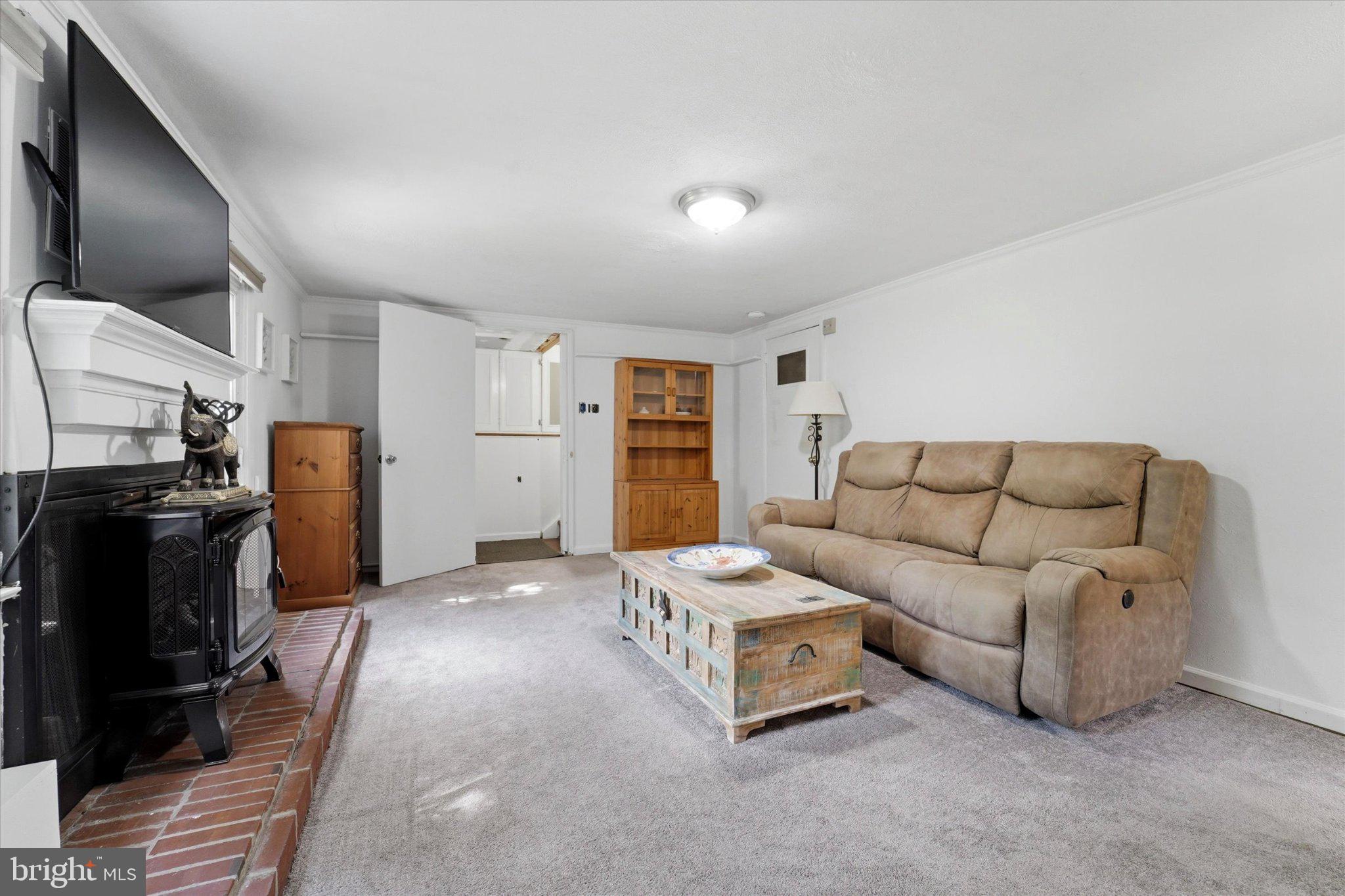 843 Sternermill Road Feasterville-Trevose, PA 19053 - Photo 16 of 49 Cozy living space with rustic charm.