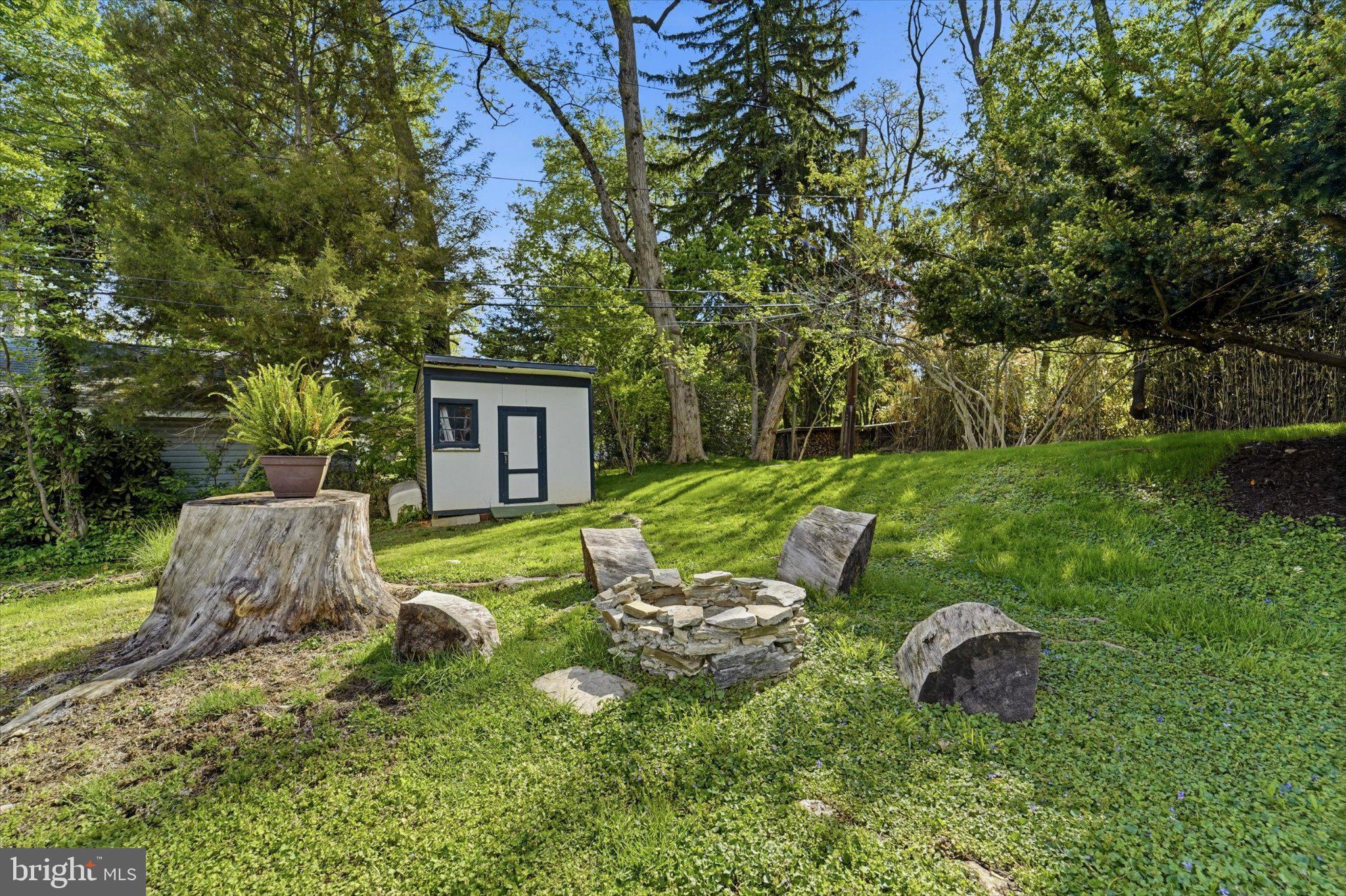 843 Sternermill Road Feasterville-Trevose, PA 19053 - Photo 36 of 49 Charming outdoor retreat with fire pit.