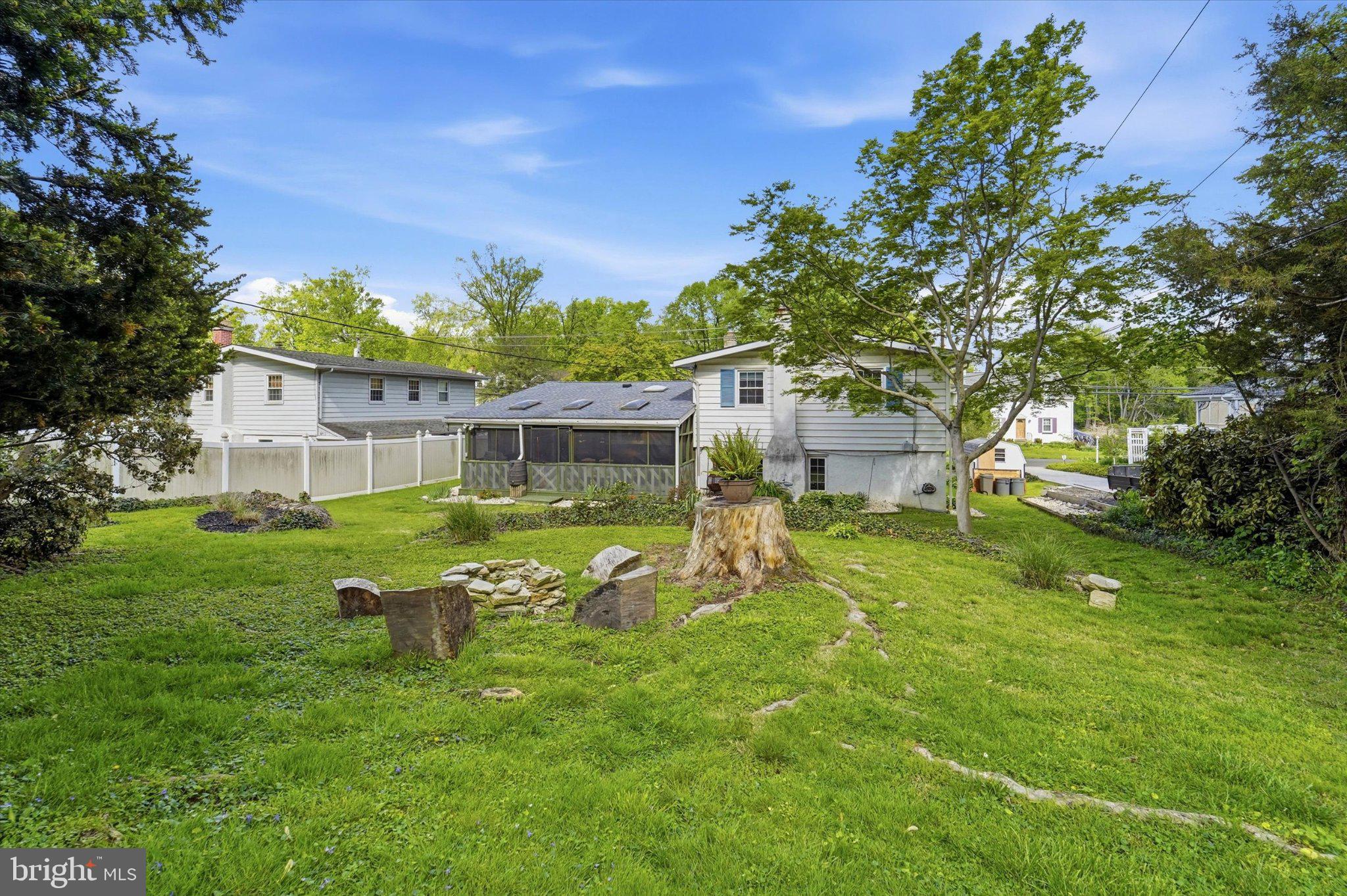 843 Sternermill Road Feasterville-Trevose, PA 19053 - Photo 37 of 49 Serene backyard oasis with greenery.