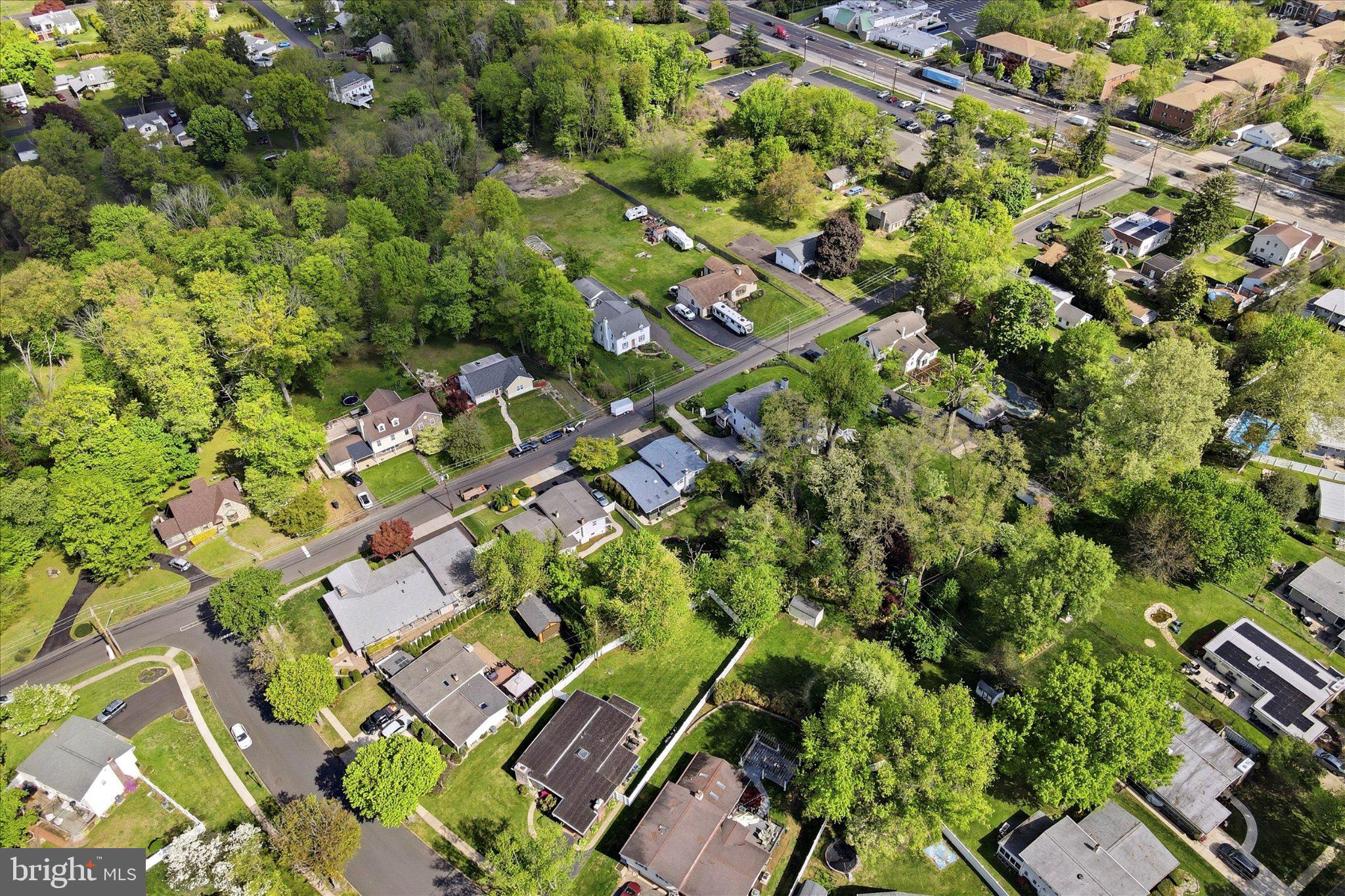 843 Sternermill Road Feasterville-Trevose, PA 19053 - Photo 39 of 49 Lush suburban landscape from above.