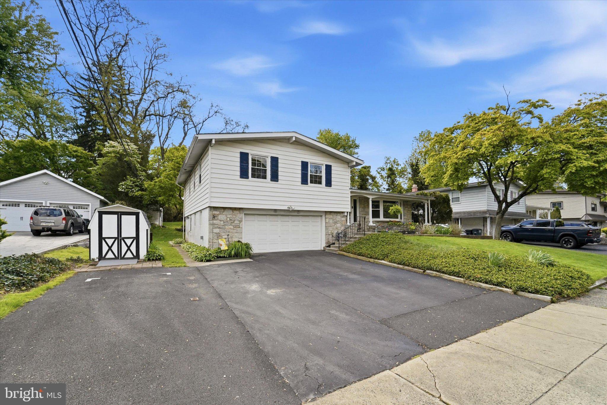 843 Sternermill Road Feasterville-Trevose, PA 19053 - Photo 45 of 49 Charming home with lush greenery.