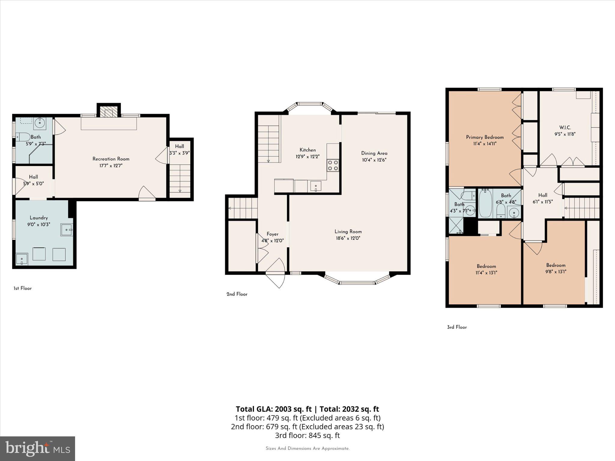 843 Sternermill Road Feasterville-Trevose, PA 19053 - Photo 46 of 49 Spacious multi-level home layout.