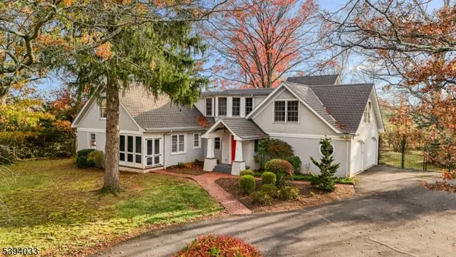 front view of house with a yard