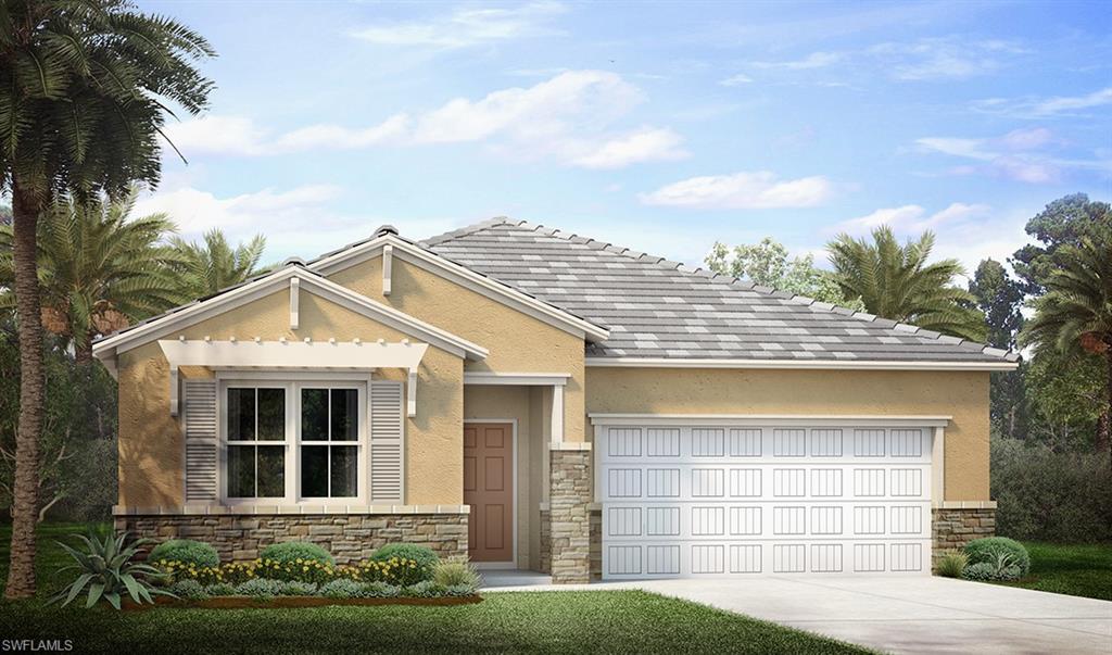 536 Polihale Way Naples, FL 34114 - Photo 1 of 10 front view of a house with a yard