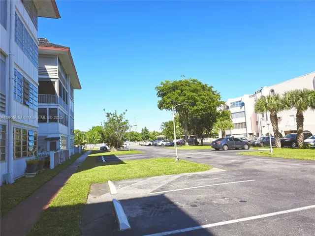 a front view of a building