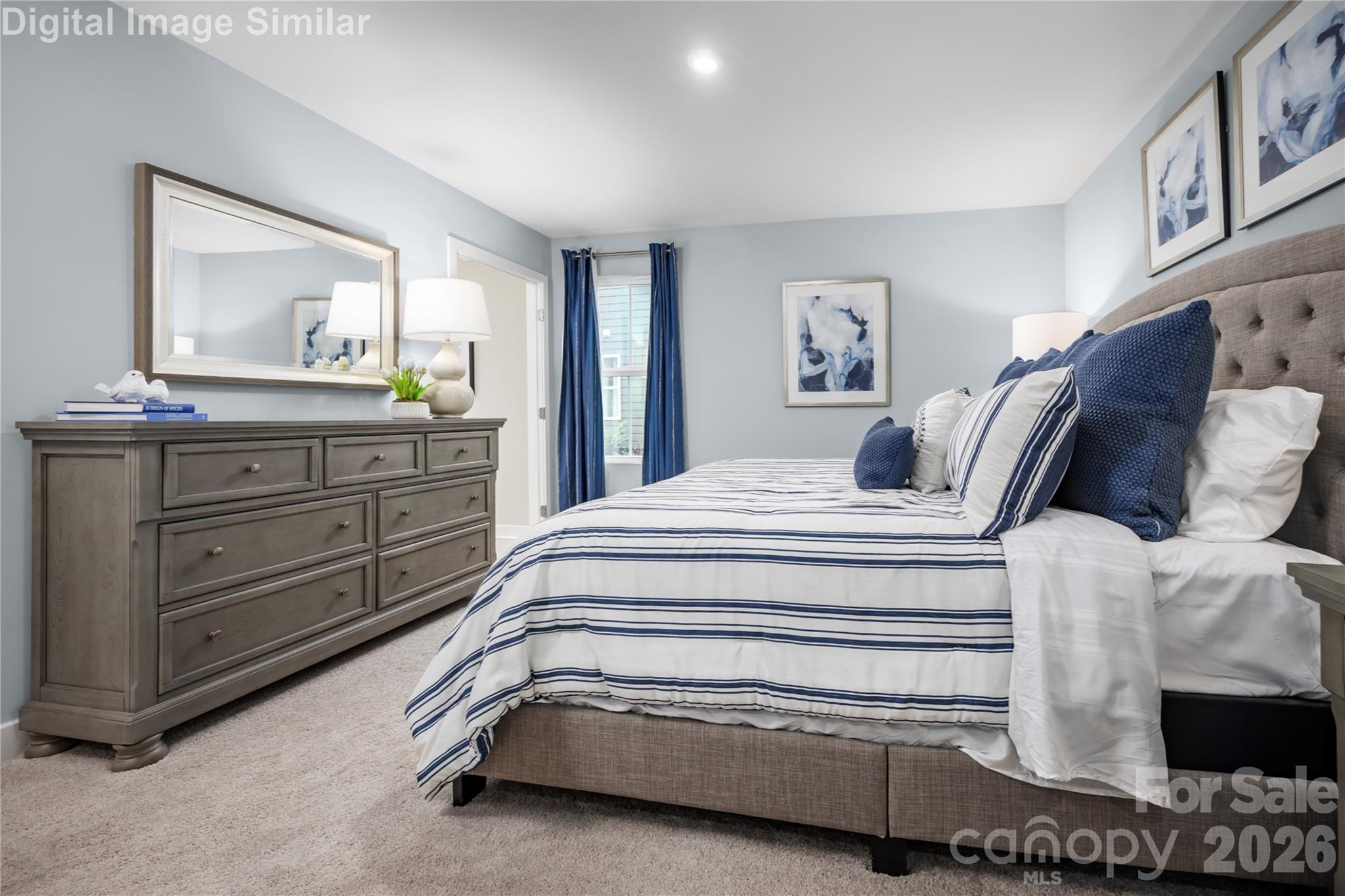 3274 Eller Drive Extension Hickory, NC 28602 - Photo 10 of 20 a bedroom with a bed and a dresser