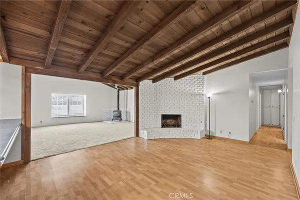a view of empty room