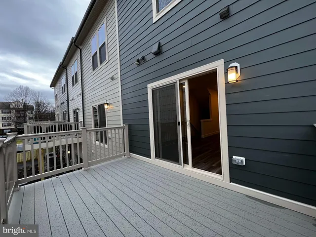 a view of a house with a deck
