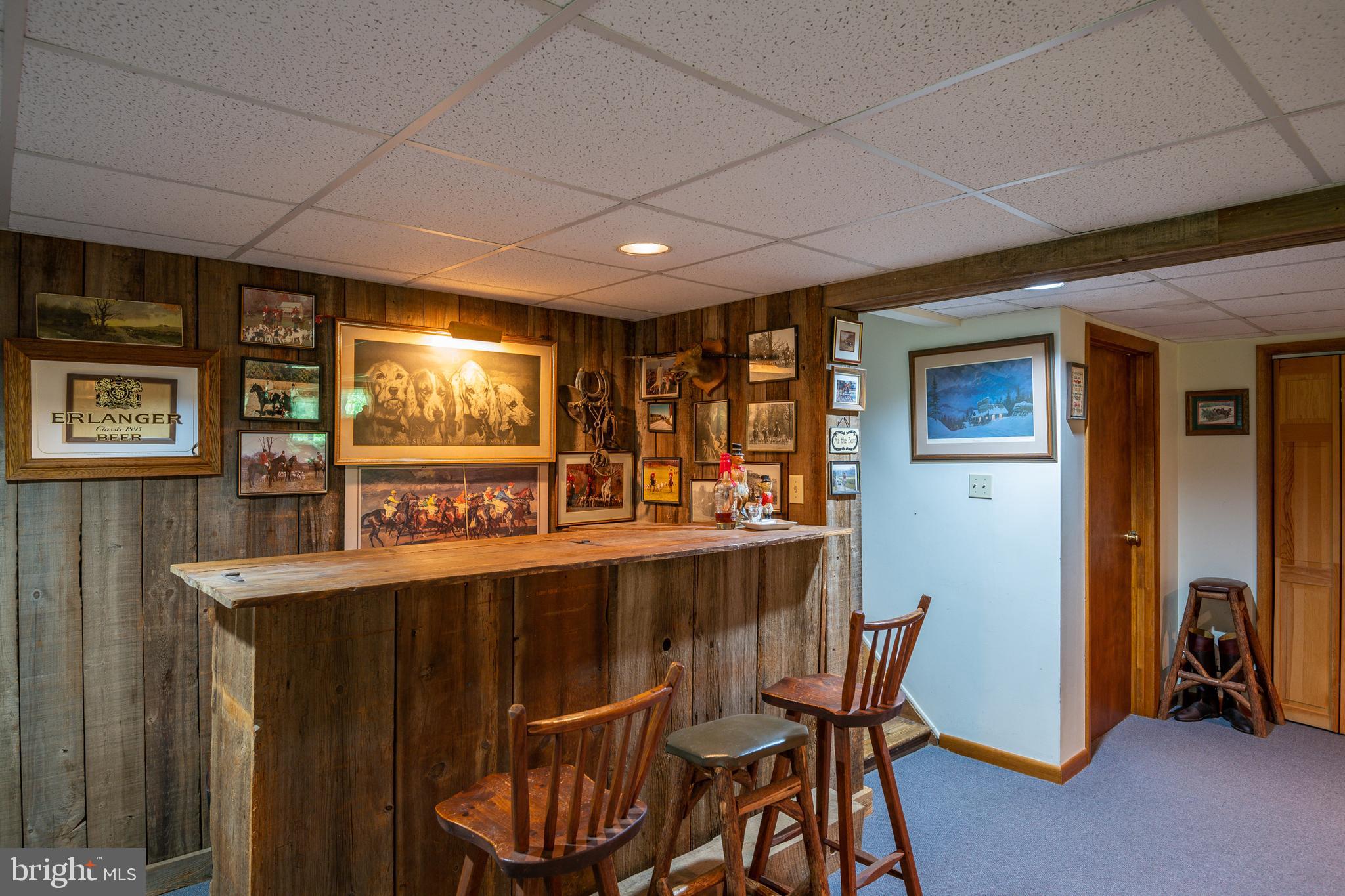 145 Creamery Road Elverson, PA 19520 - Photo 36 of 56 Lower level family room bar
