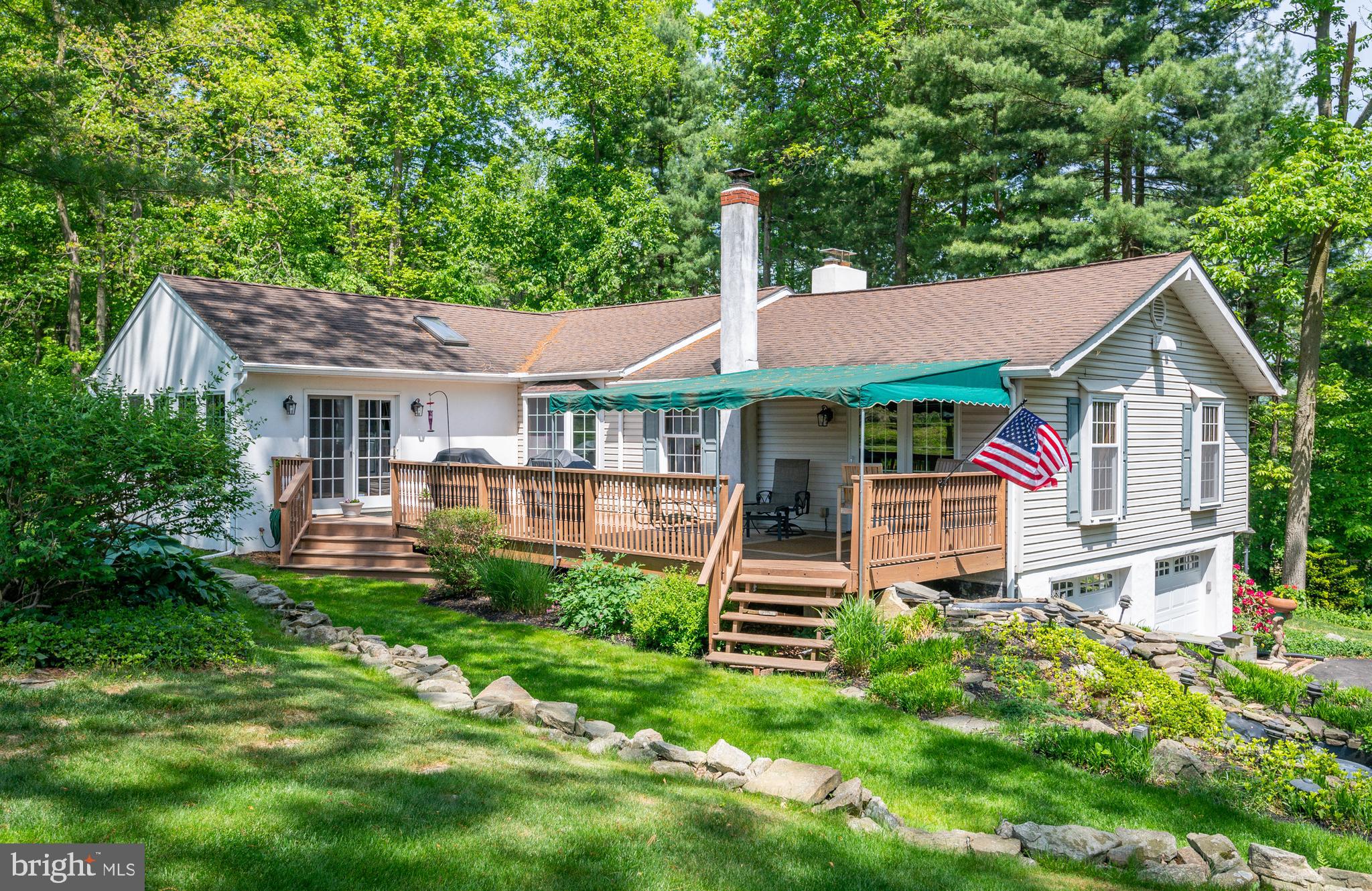145 Creamery Road Elverson, PA 19520 - Photo 6 of 56 Stone walls in the back