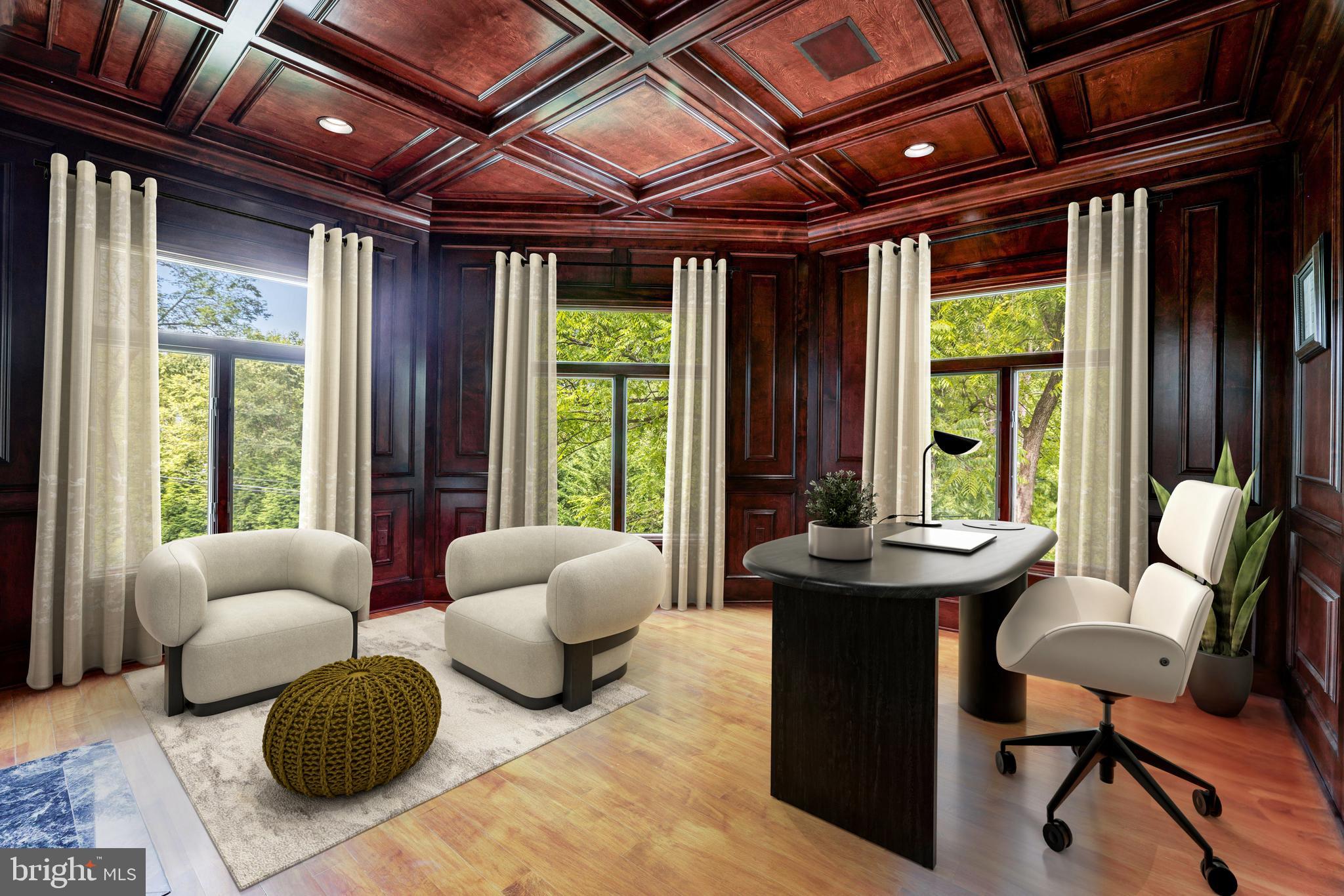 1139 Towlston Road McLean, VA 22102 - Photo 32 of 56 Home Office - Virtually Staged