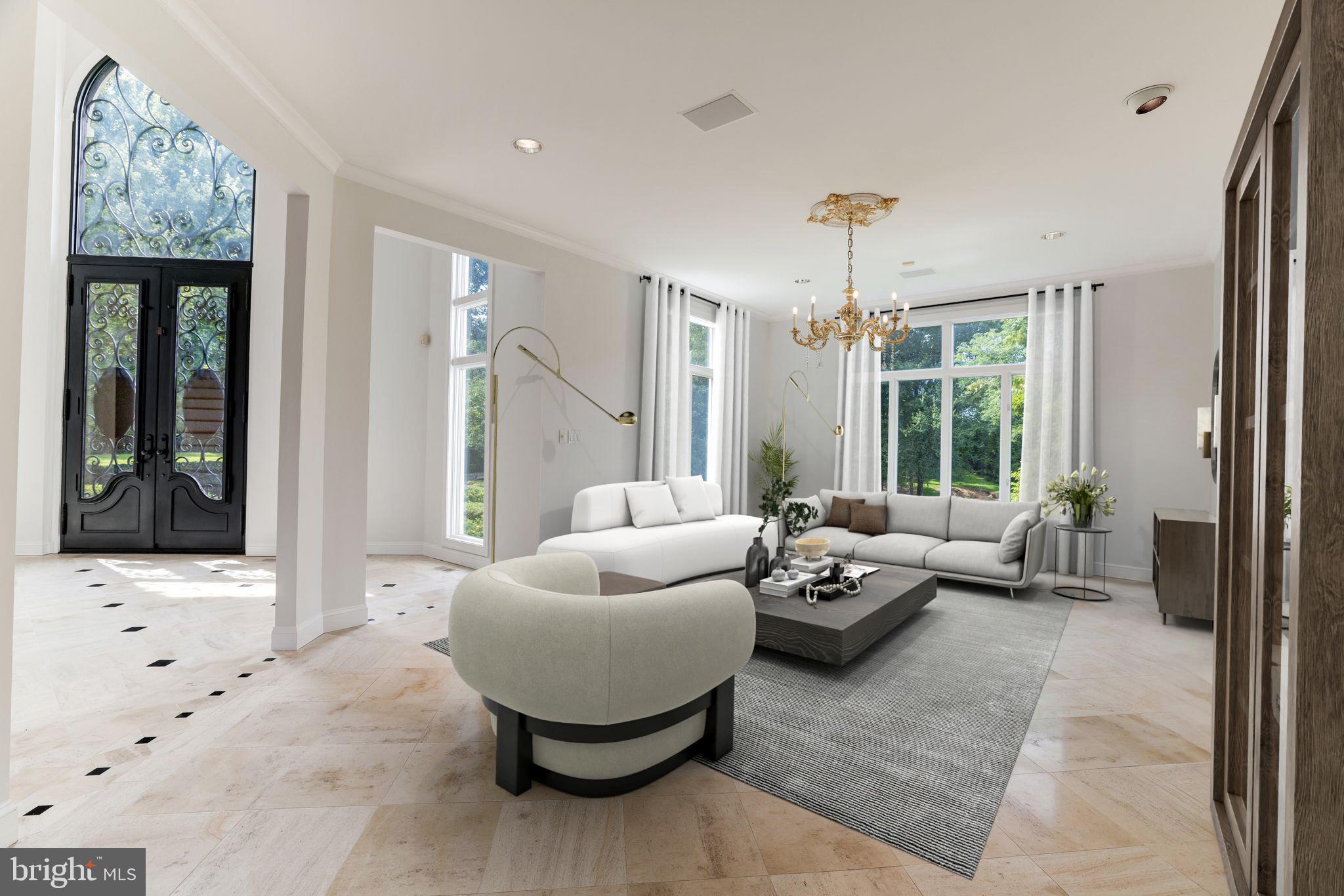 1139 Towlston Road McLean, VA 22102 - Photo 8 of 56 Formal Living Room - Virtually Staged