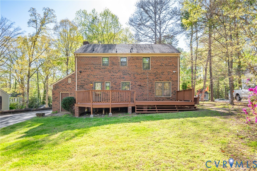 4407 Ketcham Drive Chesterfield, VA 23832 - Photo 27 of 37 a view of a house with a yard