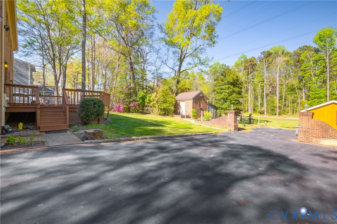 4407 Ketcham Drive Chesterfield, VA 23832 - Photo 28 of 37 a view of a house with basketball court
