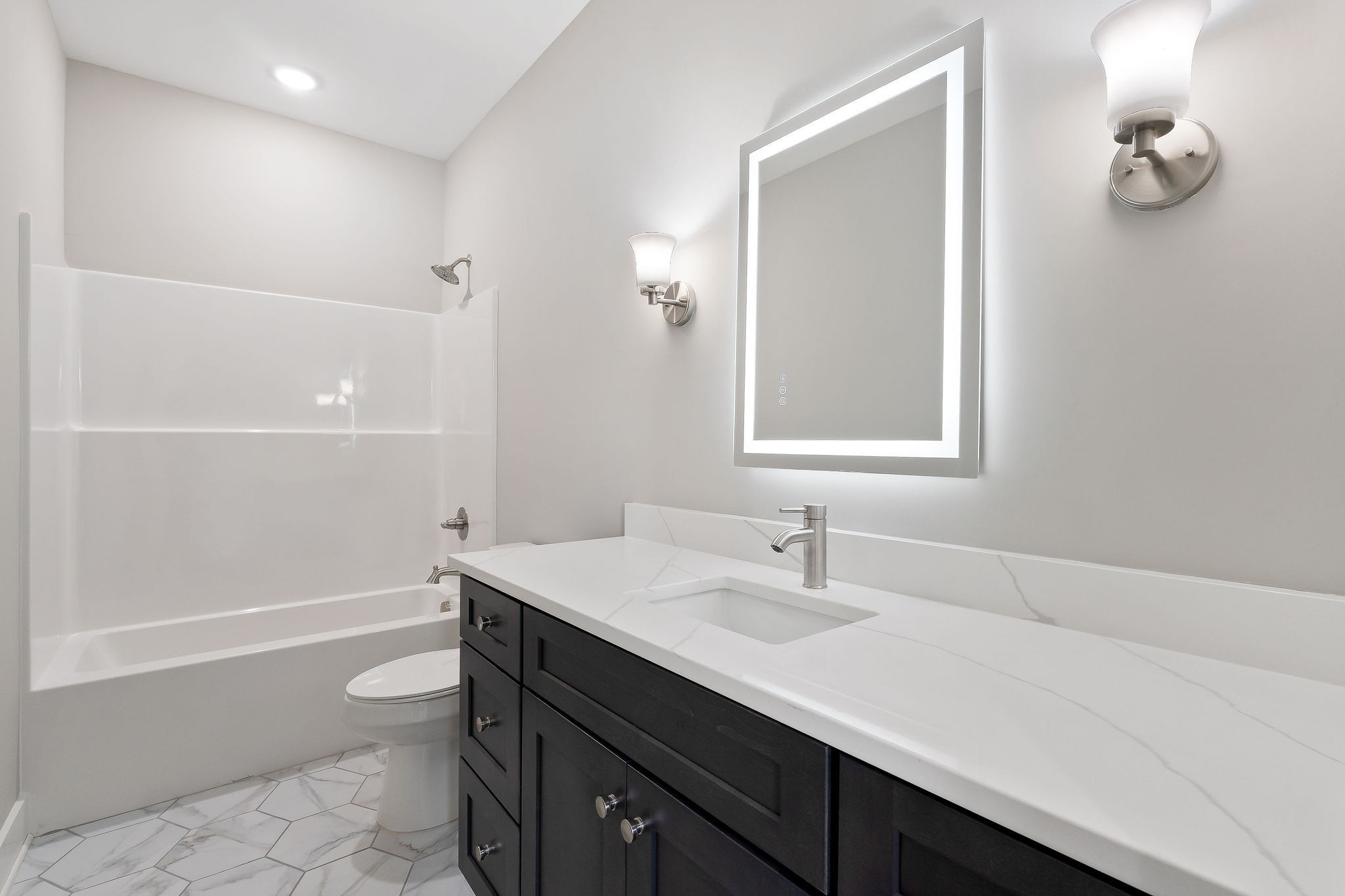 1095 Arch Cope Road Morrison, TN 37357 - Photo 12 of 29 a bathroom with a sink a toilet and shower