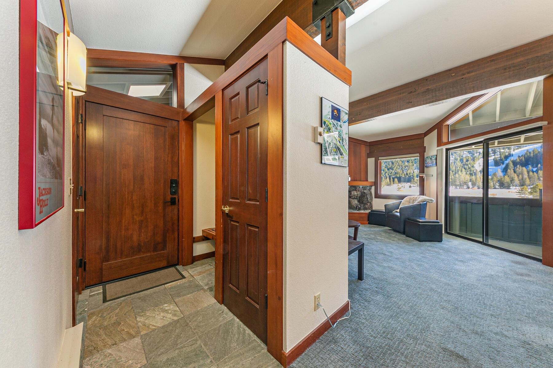 1581 Olympic Vly Road, Unit 3 Olympic Valley, CA 96146 - Photo 23 of 28 a view of a hallway with closet and bathroom