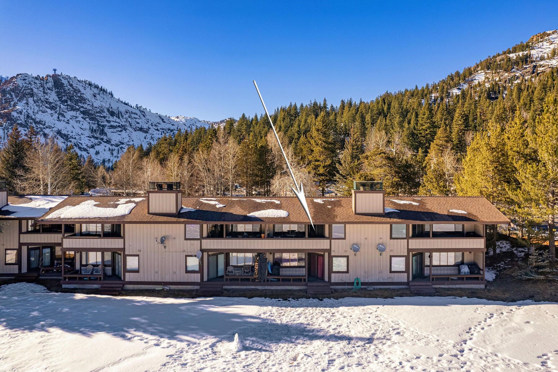 1581 Olympic Vly Road, Unit 3 Olympic Valley, CA 96146 - Photo 27 of 28 a view of house with a outdoor space
